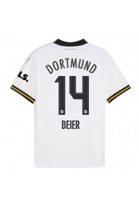 Borussia Dortmund Maximilian Beier #14 Voetbaltruitje 3e tenue 2024-25 Korte Mouw